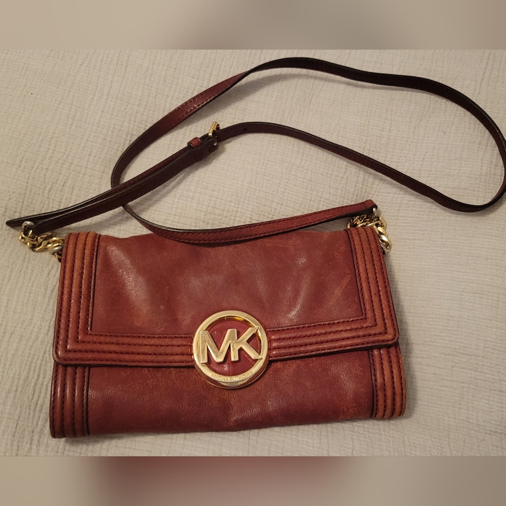 Michael Kors Crossbody Maroon